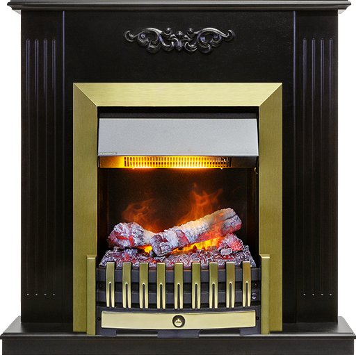 Каминокомплект Lumsden - Венге с очагом Danville Antique Brass FB2