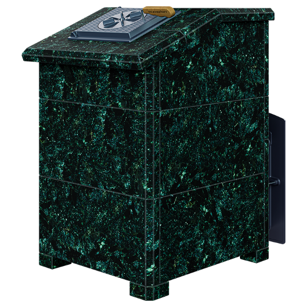 На фото изображено: Чугунная печь для бани Комплект Гроза 24 (П2) Президент 930/30/40 Пироксенит