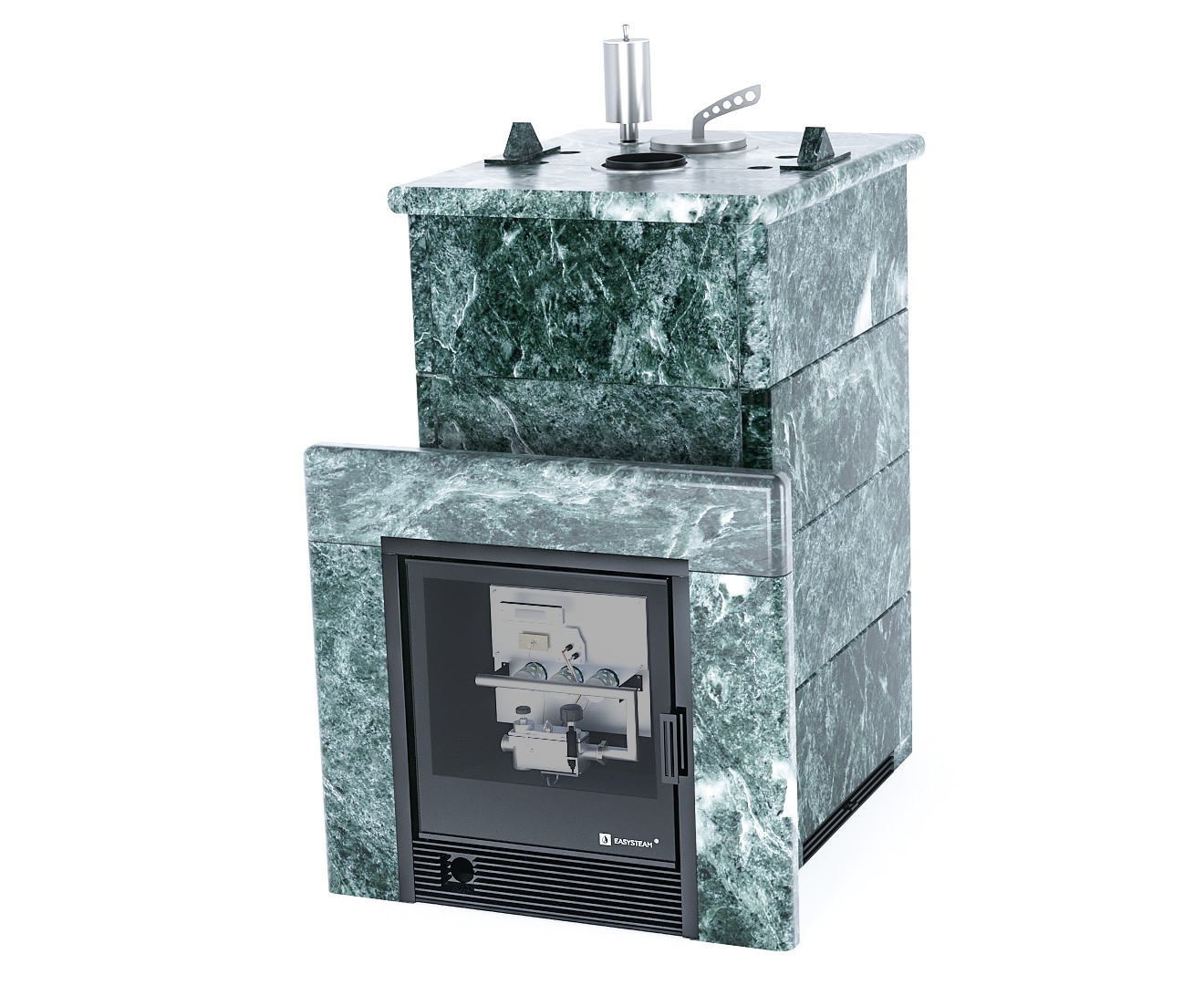 Печь Сочи в полноценном кожухе с закрытым верхом