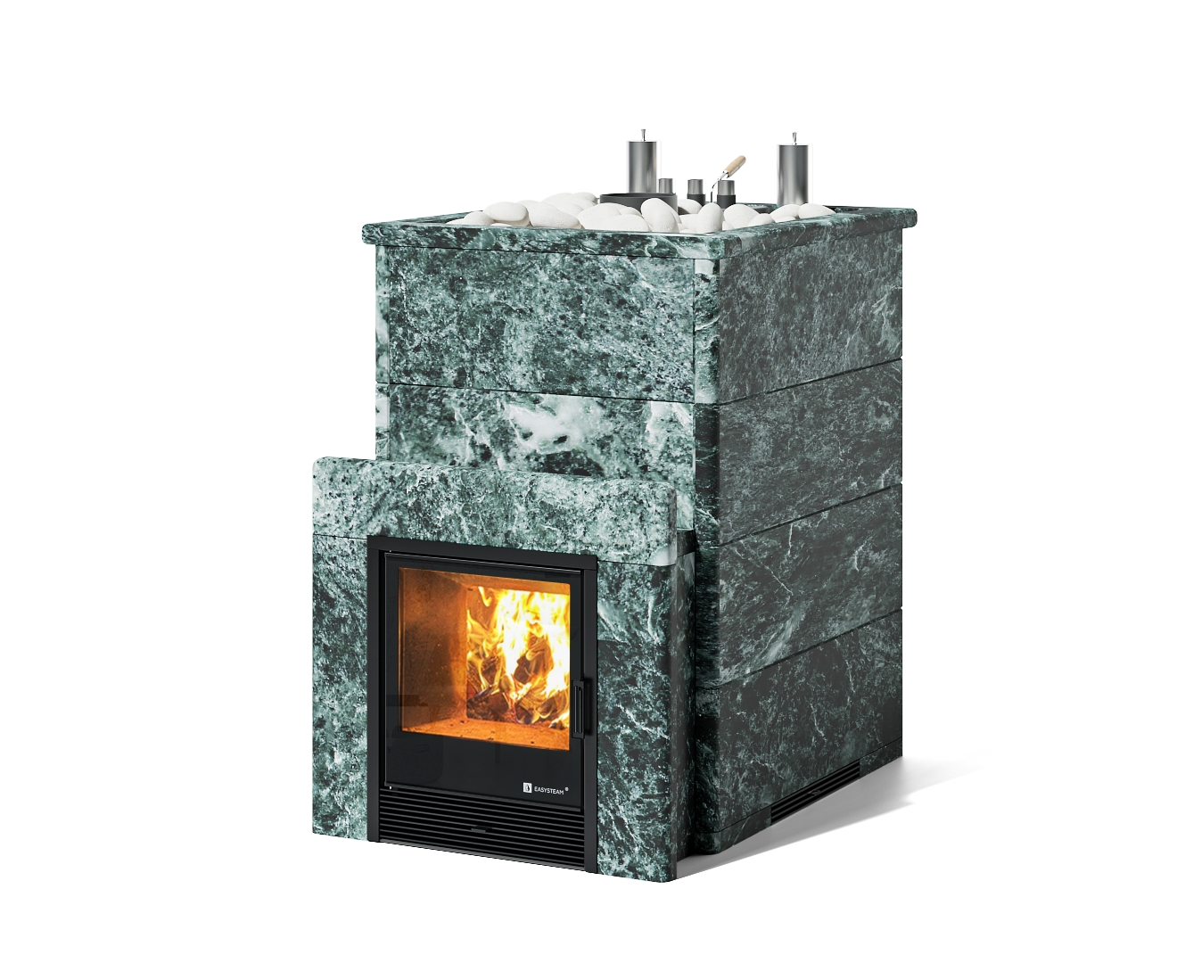 Печь Домна 45 К в полноценном кожухе