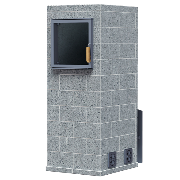 Облицовка для печей Русский пар Гром 30 Талькомагнезит кирпич (1555/45)