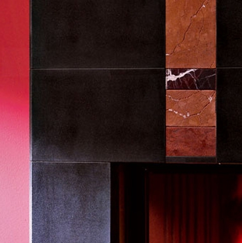 На фото изображено: Горизонтальная вставка для DROMOND (EdilKamin)