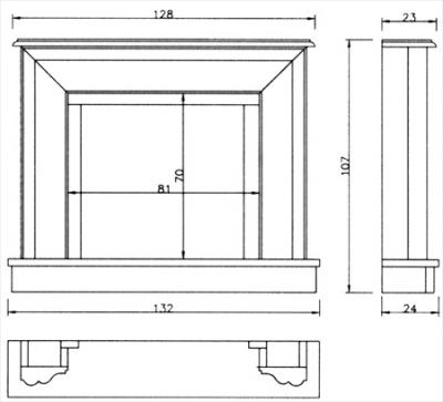 На фото изображено: Портал VAN GOGH, Crema Marfil (Crumar)