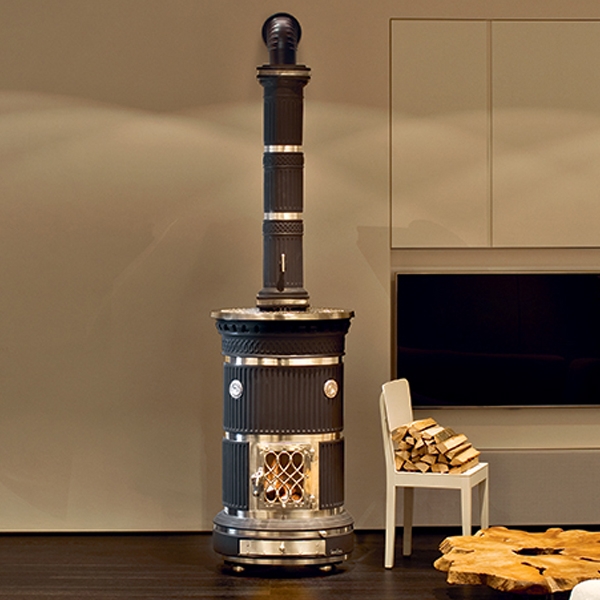 Печь MARIA LUIGIA, M9, с колонной и ажурной крышкой (Sergio Leoni)