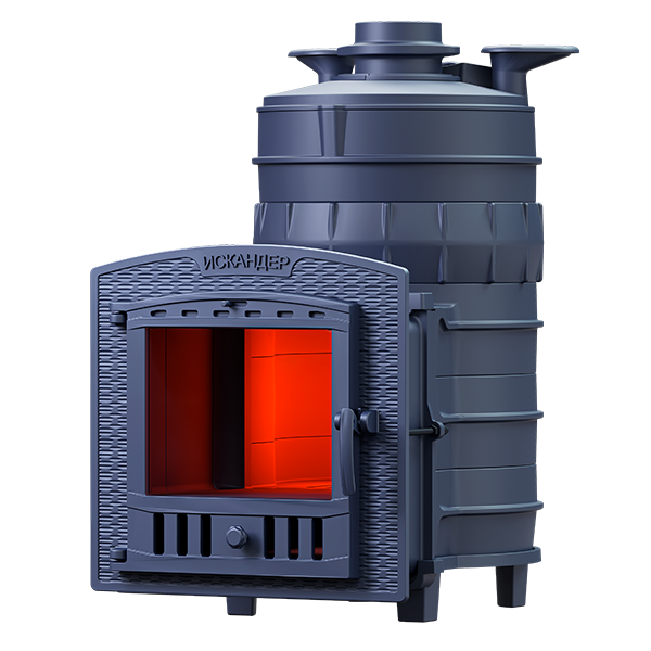 Чугунная печь для бани Искандер ЗК 25 (П2) Pro
