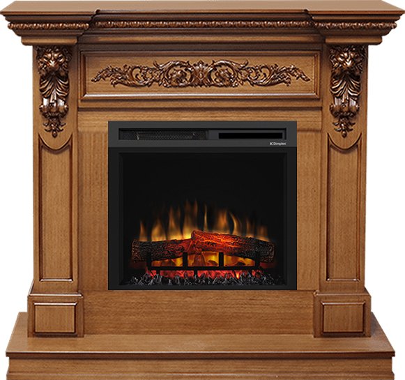 Каминокомплект Lancaster - Орех с очагом XHD23L-INT